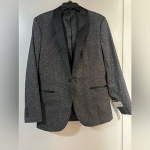 Brand new charcoal sparkle blazer